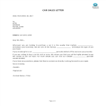 Car Sales Letter gratis en premium templates