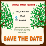 Family Tree Flyer gratis en premium templates