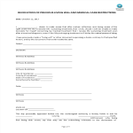 Revocation Of Life Sustaining Agreement gratis en premium templates