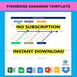 fishbone diagram template sheet in excel gratis en premium templates