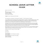 Leave Letter Templates | Topics about business forms, contracts and ...