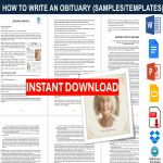Article topic thumb image for Obituary Templates