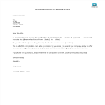 Verification Employment Status Letter gratis en premium templates