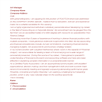 Cover Letter with Work Experience gratis en premium templates