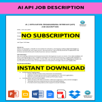 template topic preview image API AI Job Description