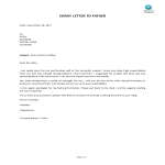 Sorry Letter To Father gratis en premium templates