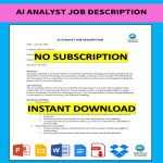 template topic preview image AI Analyst Job Description