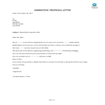 template topic preview image Marketing Proposal Letter