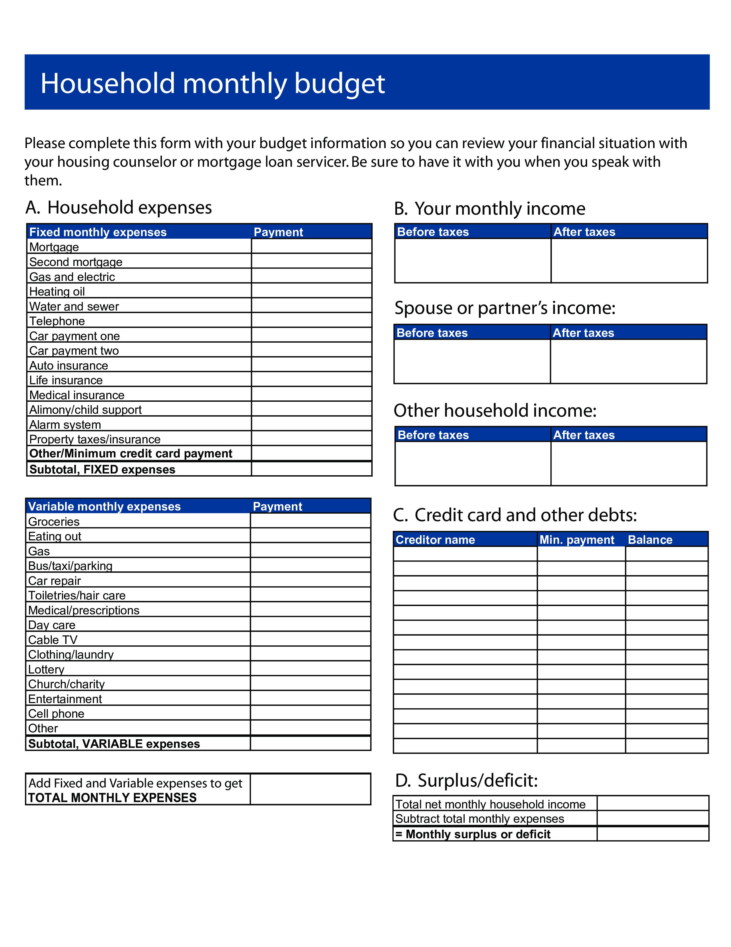 detailed expense report template