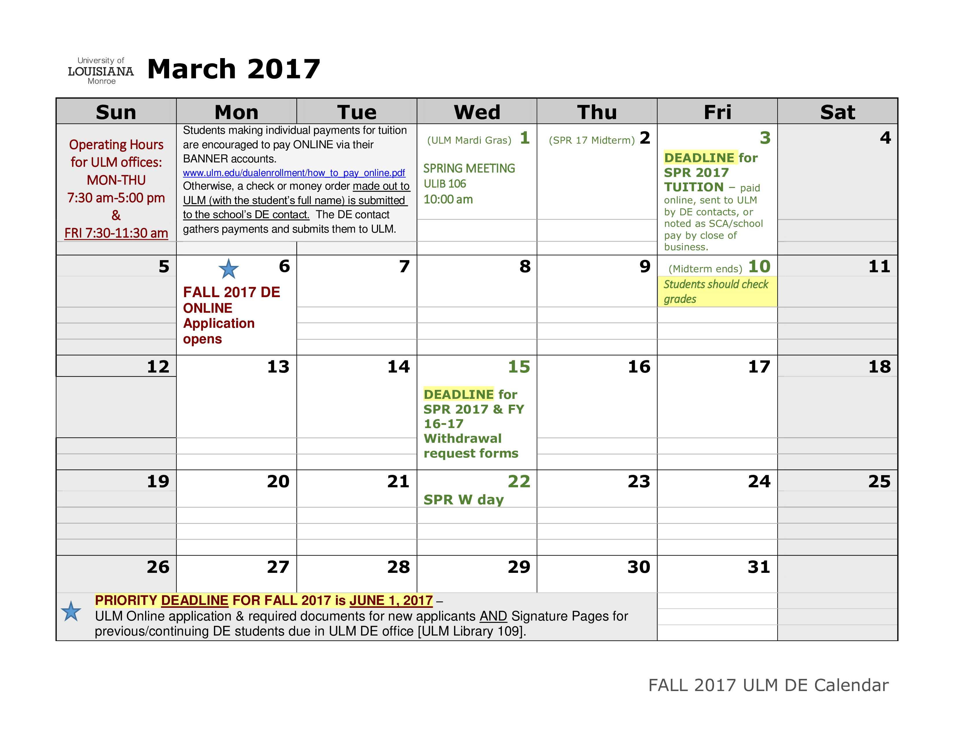 microsoft word templates calendar