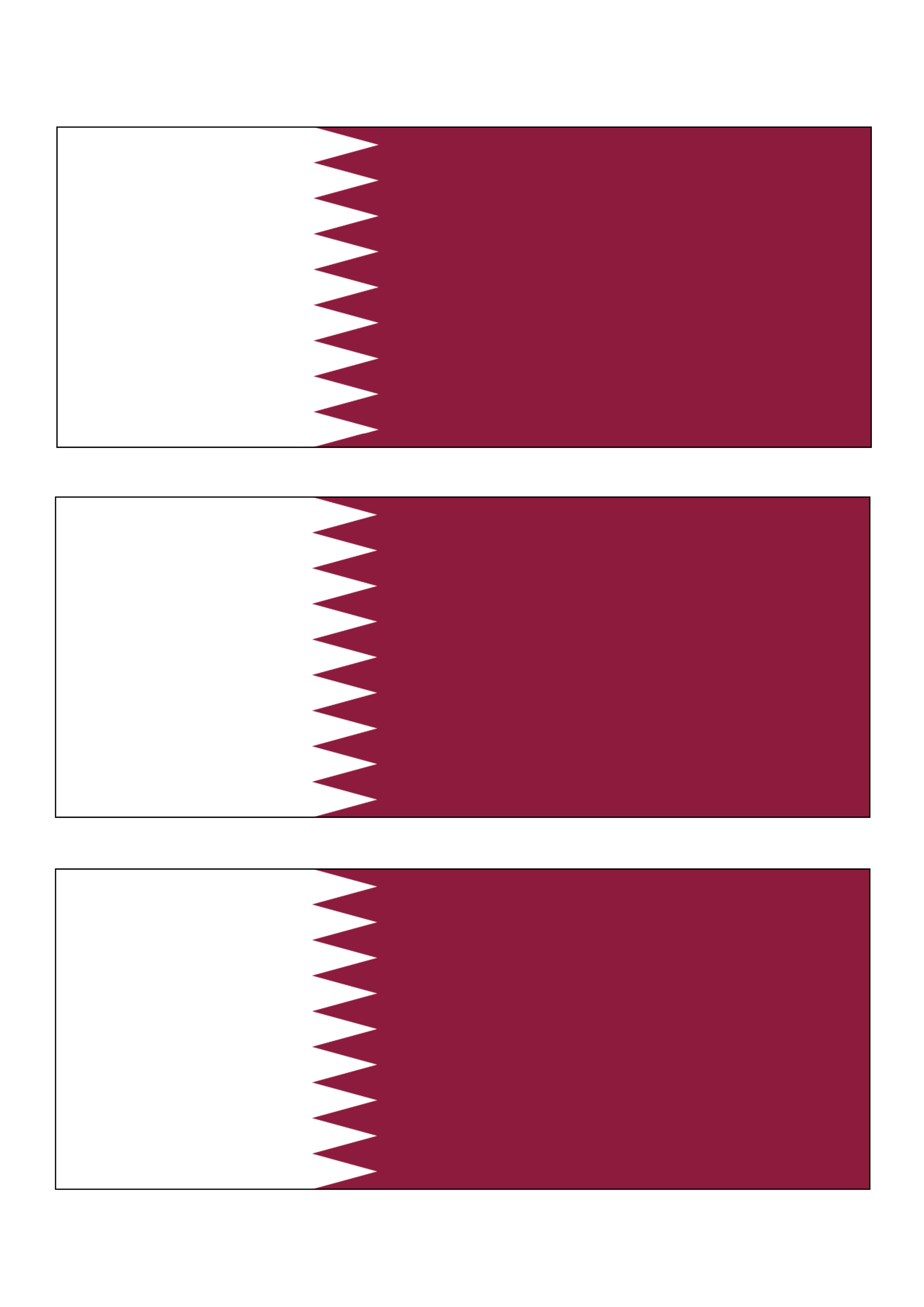 Qatar Flag 