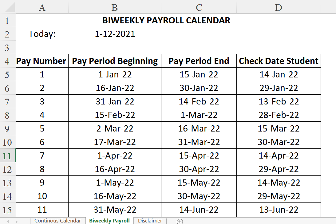 2024 Biweekly Payroll Calendar Template Excel Fill Online,, 56 OFF