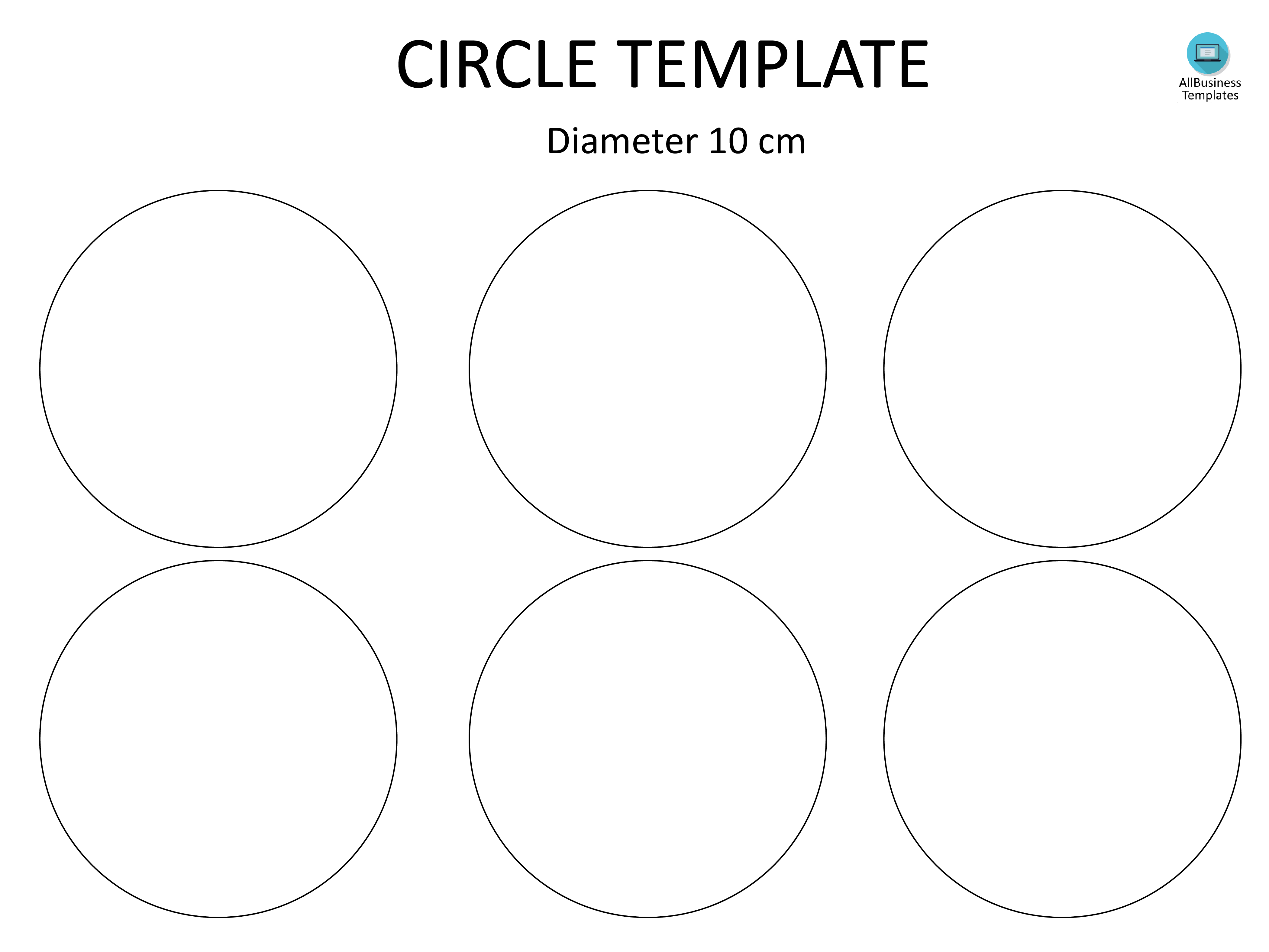 Free Printable Circle Template Customize and Print