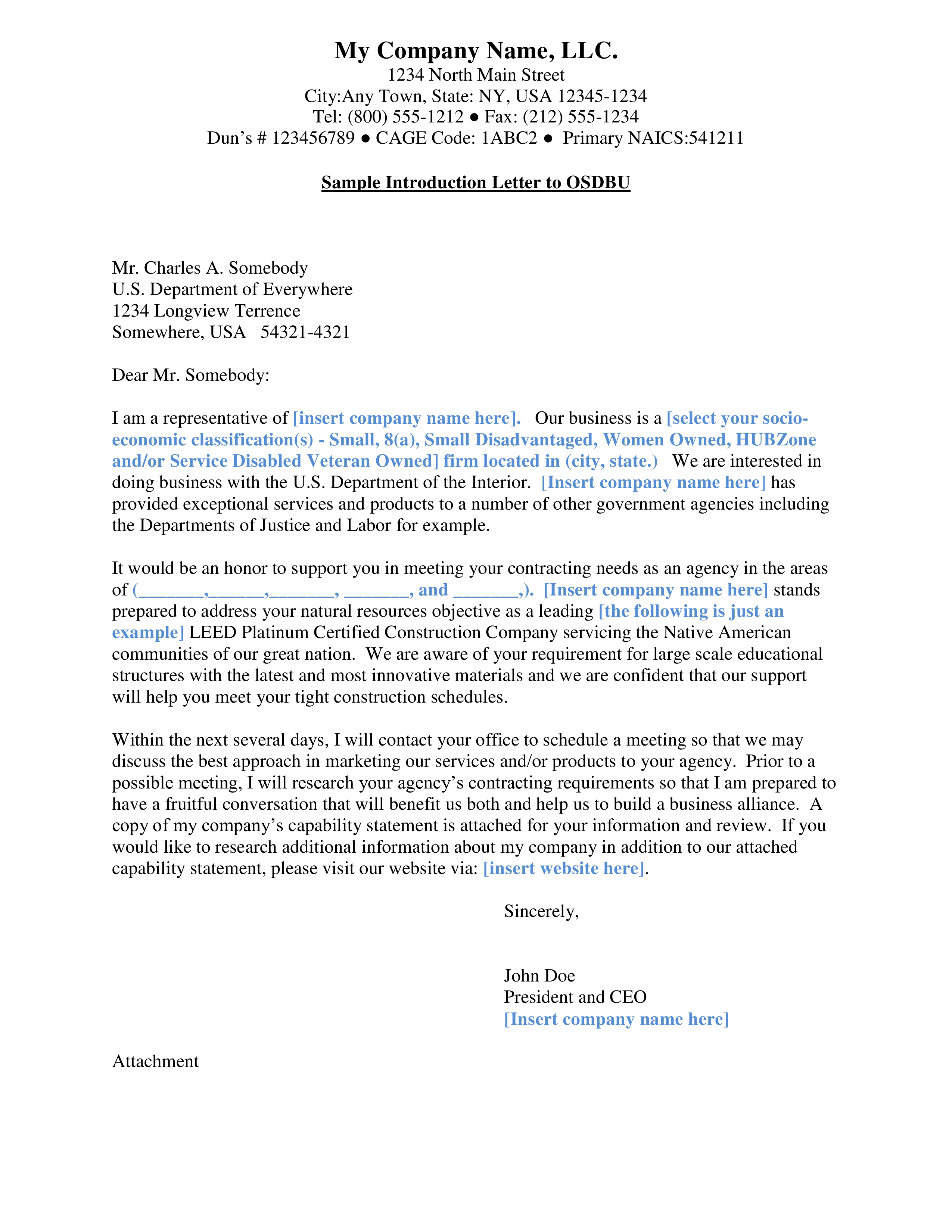 Electrical Company Introduction Letter Sample Master Of Template Document