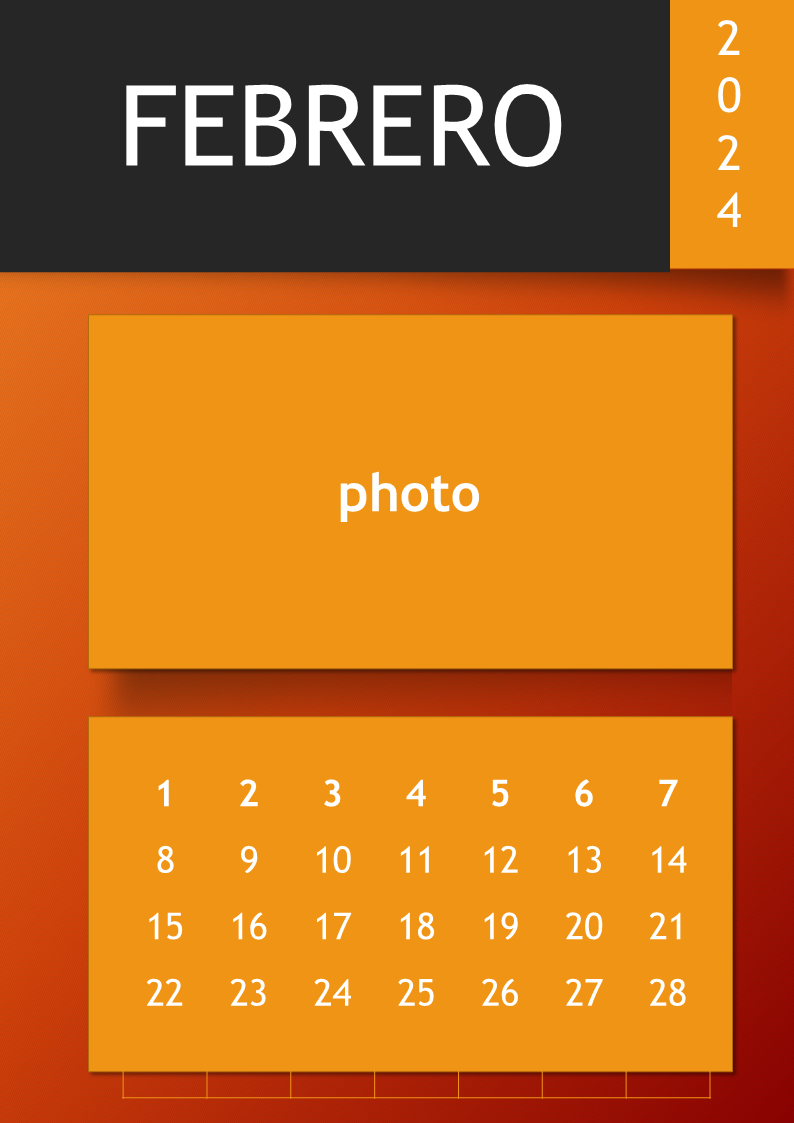 2024 Calendario En PowerPoint PPT Gratis