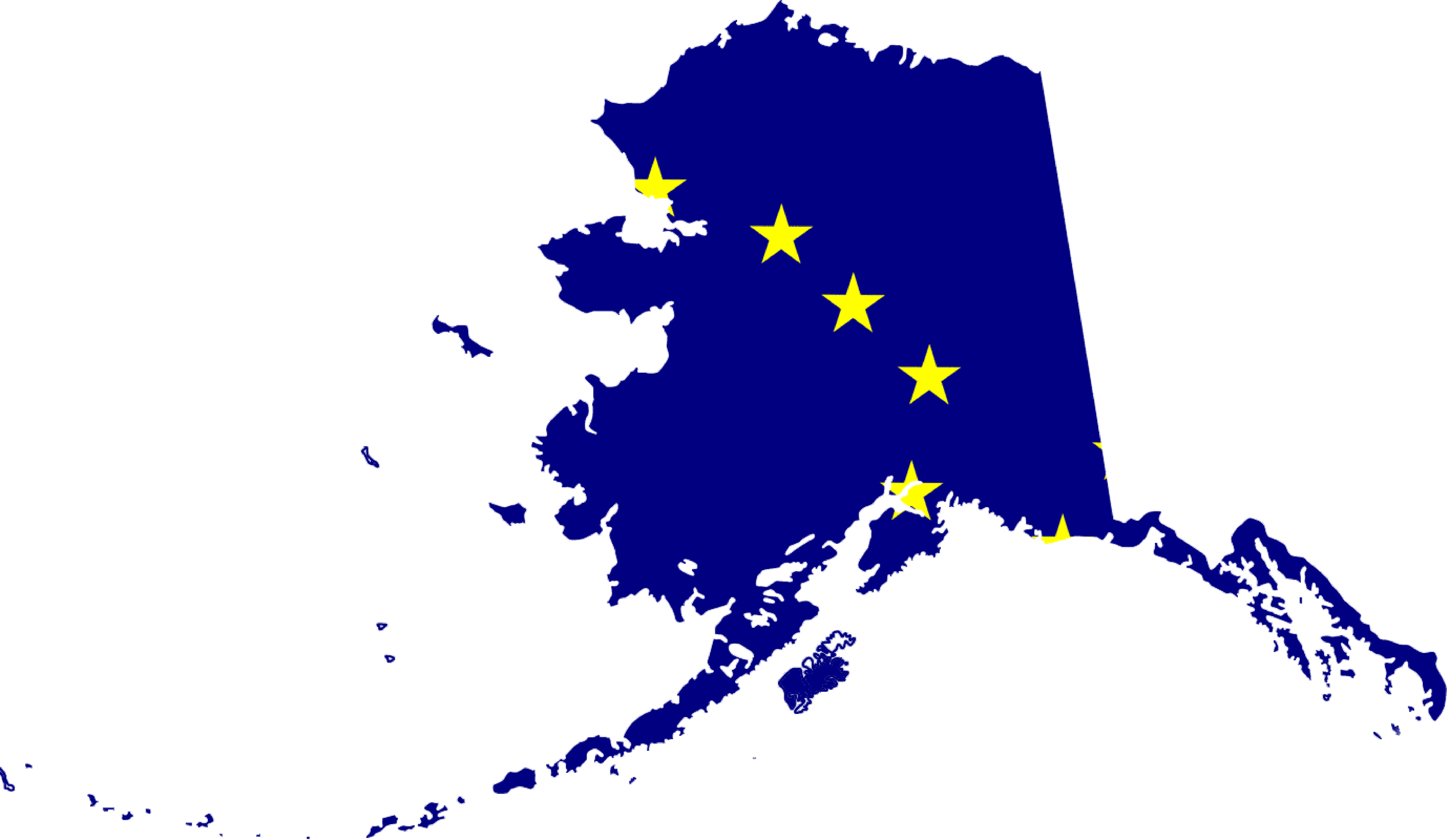 Alaska flag printable | Templates at allbusinesstemplates.com