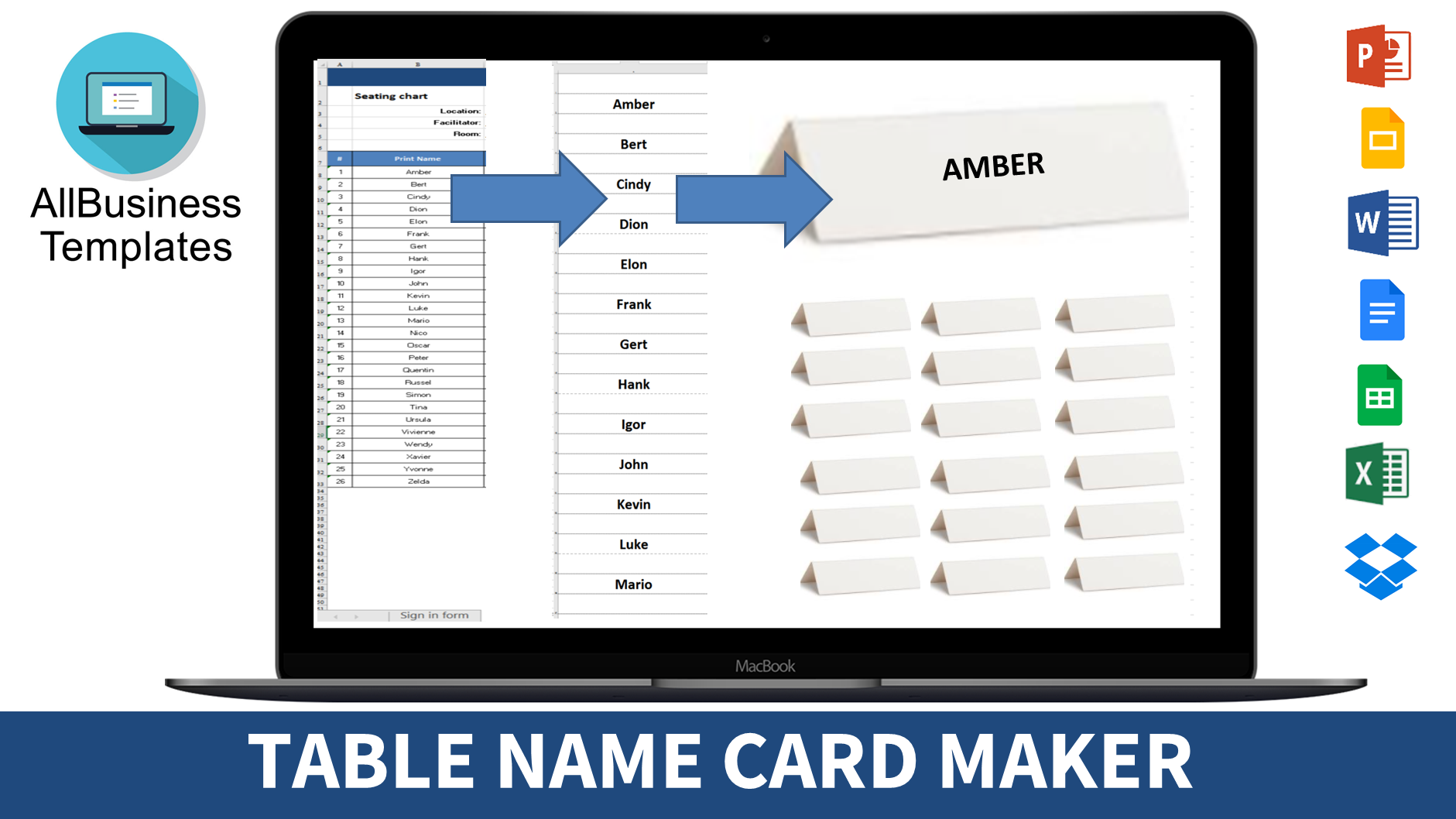 table-name-card-maker-premium-schablone