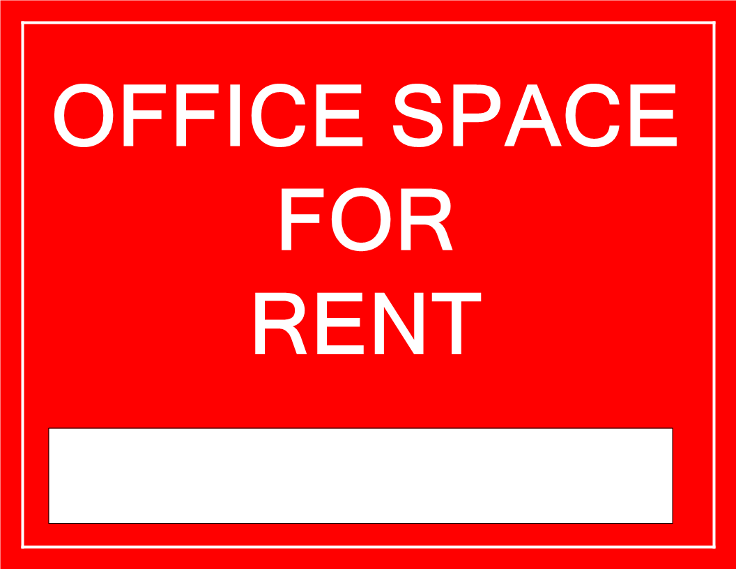 Printable Office Space For Rent Sign Template Templates At 