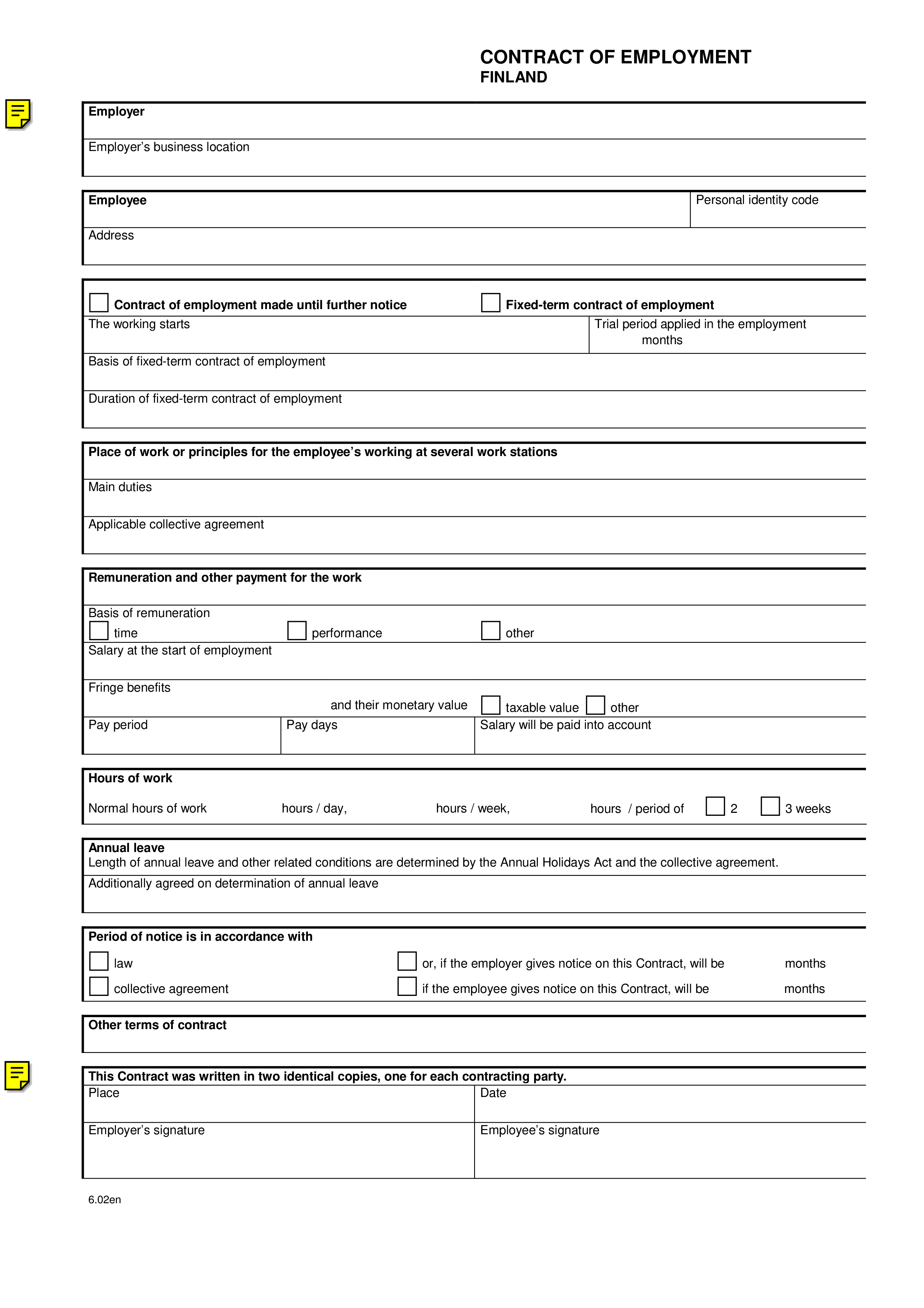 Sample Contract Labor Agreement Template Classles Democracy