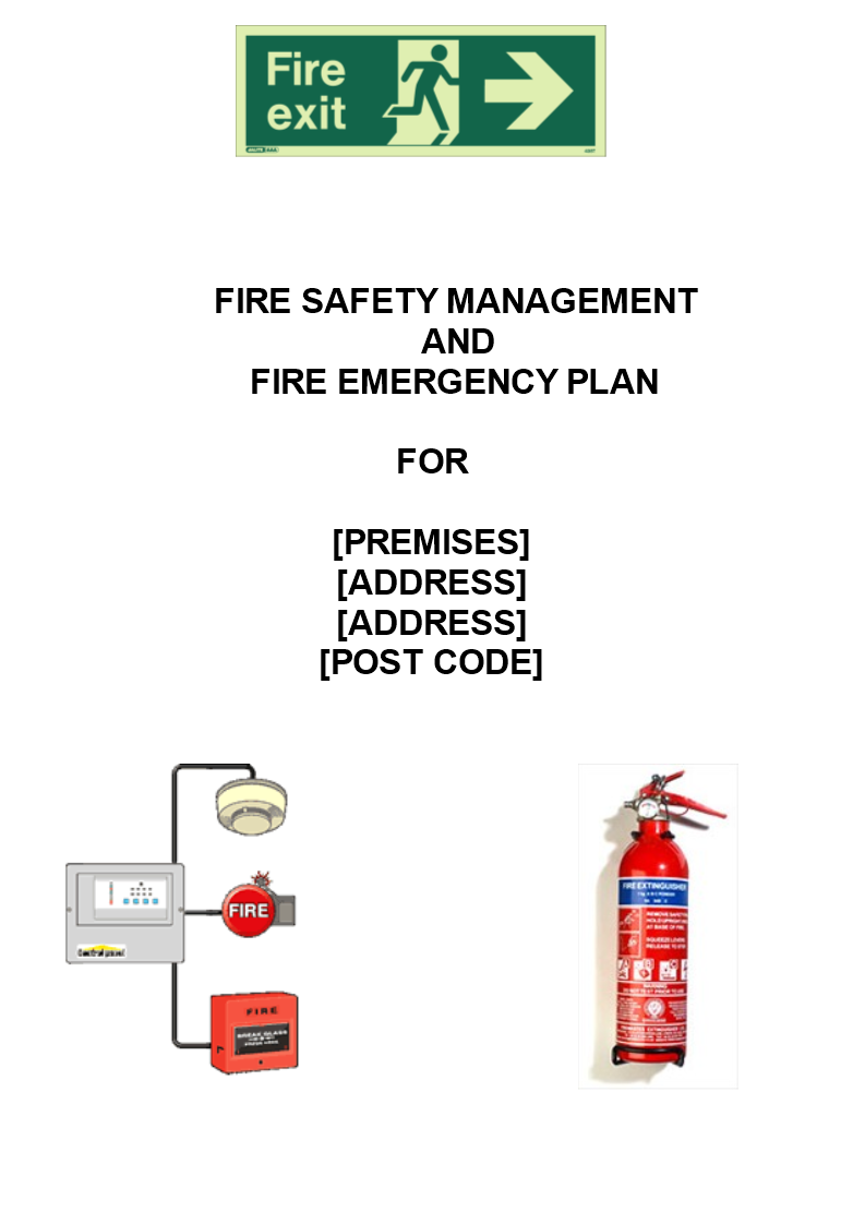 Fire Management Plan Example